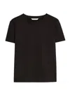 Max Mara Maxmara Women Maser - Cotton T-shirt In Black