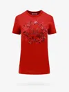 Max Mara Cotton T-shirt With Frontal Monogram