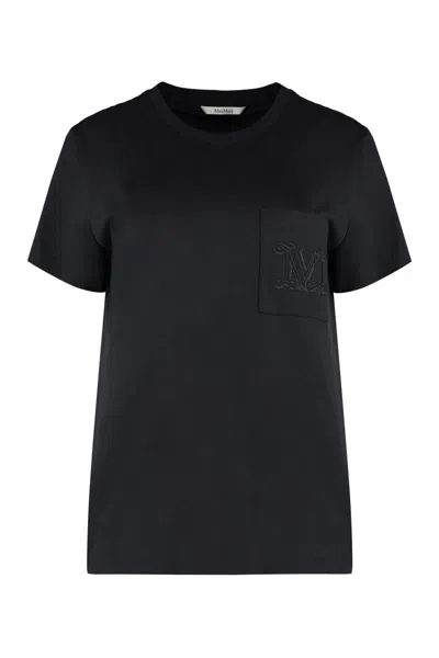 MAX MARA MAX MARA T-SHIRT IN COTTON JERSEY