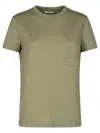 Max Mara M Monogram Cotton Jersey T-shirt In Green