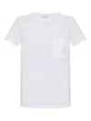 Max Mara Crew Neck Short Sleeves Soft Fabric Tops In White