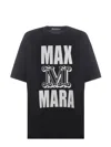 Max Mara T-shirt  "carlo" In Nero