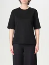 Max Mara T-shirt  Woman Color Black In Black