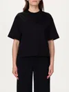 Max Mara Maxmara Women Maser - Cotton T-shirt In ブラック
