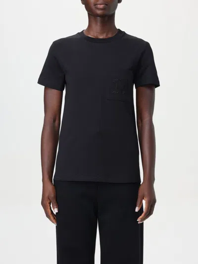 Max Mara T-shirt  Woman Color Black In Schwarz