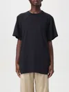 Max Mara Short-sleeved T-shirt With Embroidered Logo In Black