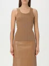 Max Mara T-shirt Woman Camel In Camel