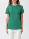 Max Mara T-shirt  Woman Color Emerald In Green