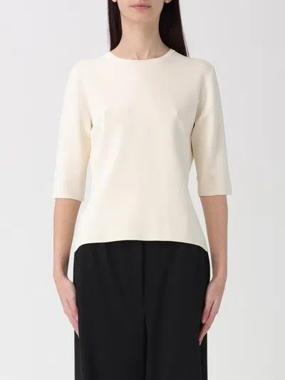 MAX MARA MAX MARA T-SHIRT WOMAN COLOR IVORY,H88356044