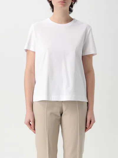 MAX MARA T-SHIRT MAX MARA WOMAN COLOR WHITE,426185001
