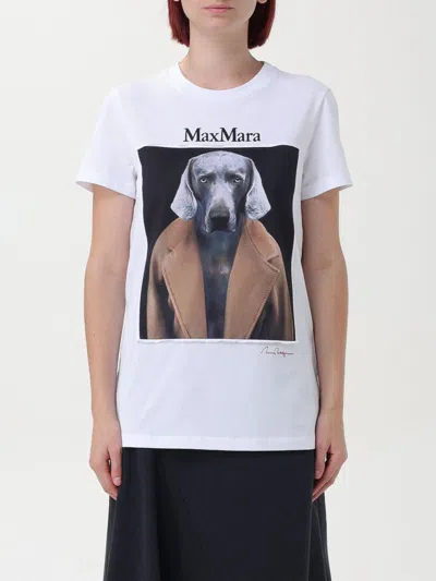 Max Mara T-shirt  Woman Color White 2