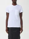 Max Mara M Monogram Cotton Jersey T-shirt Clothing In 白色