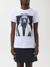 Max Mara Cipria Graphic Print T-shirt In White
