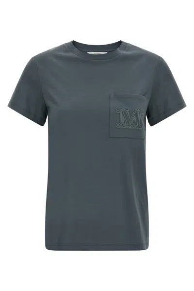 Max Mara T-shirt 'papaia' In Blue
