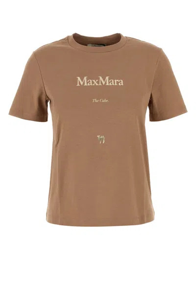 Max Mara T-shirt Quieto-m Nd  Female In Brown