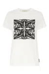 Max Mara Farad Printed Cotton Jersey T-shirt In White