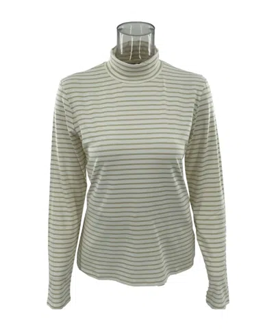 Max Mara T-shirt With High Neck In Gray
