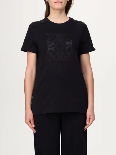 MAX MARA MAX MARA T-SHIRT WOMAN BLACK 1