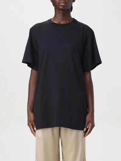 Max Mara T-shirt Woman Black Women