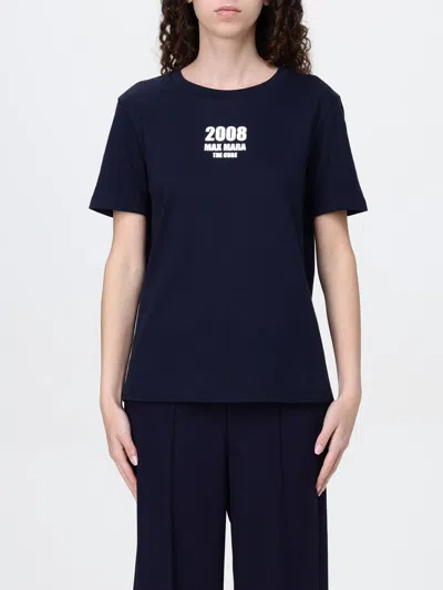 Max Mara T-shirt Woman Blue