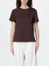 Max Mara T-shirt Woman Brown
