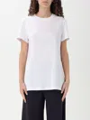 Max Mara T-shirt Woman White 1 In Multicolor