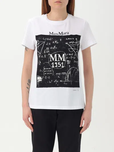 MAX MARA MAX MARA T-SHIRT WOMAN WHITE 1
