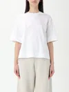 Max Mara T-shirt  Woman Color White In White