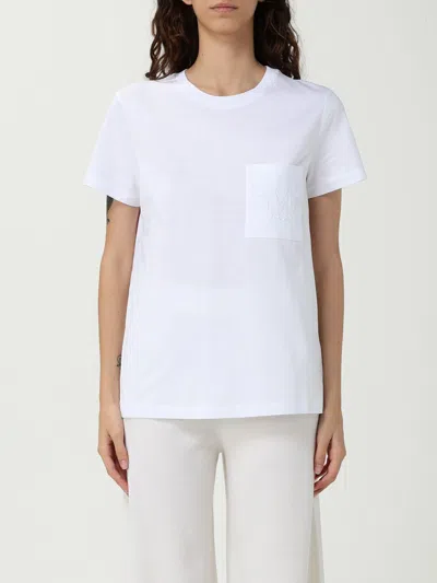 MAX MARA MAX MARA T-SHIRT WOMAN WHITE