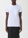 Max Mara T-shirt Woman White In White