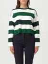 Max Mara Jesone Stretch Viscose Blend Sweater In Green