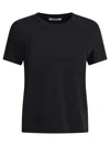Max Mara Crew Neck Short Sleeves Tops In Black