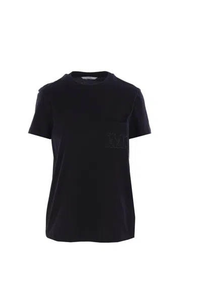 Max Mara T-shirts And Polos In Black