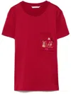 Max Mara Nunzio T-shirt In Cotton In Red