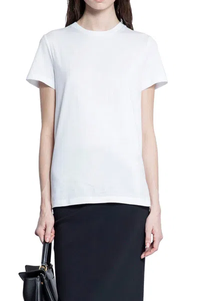 Max Mara Maxmarabesque Cotton T-shirt In White