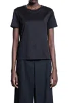 Max Mara Maglietta In Cotone Nerina