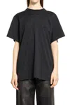 Max Mara Crew Neck Short Sleeves Tops In Black