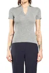 Max Mara T-shirts & Tank Tops In Gray