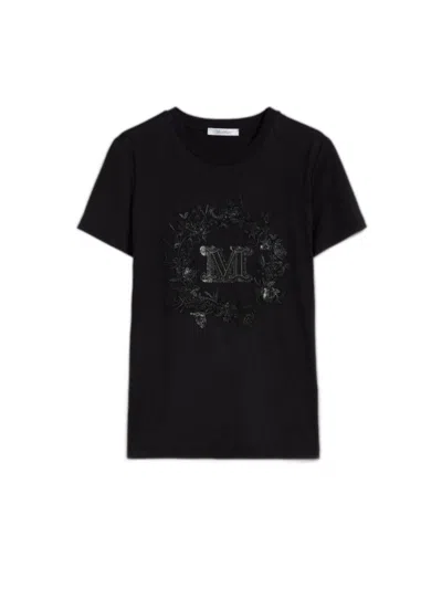 Max Mara T-shirts & Tops In Black