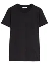 Max Mara Papaia Logo Cotton T-shirt In Animal Print