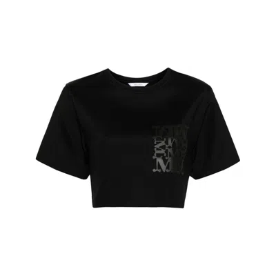 Max Mara T-shirts In Black