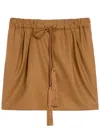Max Mara Women's Tabarin Skirt Tobacco | Size 38 | 2511101031600014 In Brown