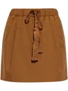 Max Mara Tabarin Tassel Detailed Mini Skirt