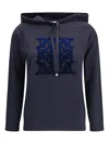 Max Mara Taddeos Hoodie In Wool In Blue