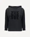 Max Mara Taddeo's Hoodie In Wool In Black