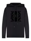 Max Mara Women Pamir Virgin Wool Sweater With Maxmaragram Flocked Motif In Black