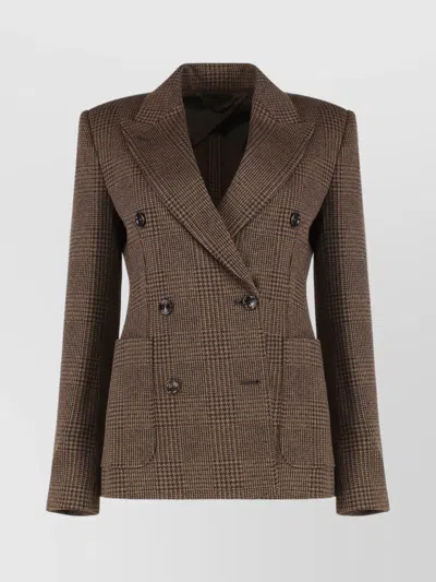 MAX MARA TAILORED DOUBLE-BREASTED BLAZER ZULMA