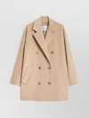 Max Mara Rebus 101801 Icon Wool And Cashmere Coat In Brown