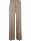 Max Mara Tailored "fernet" Trousers In Brown