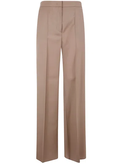 Max Mara Tailored "fernet" Trousers In Neutral